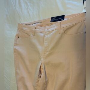 Talbots High Waist Pink Jeggings Ankle Pant